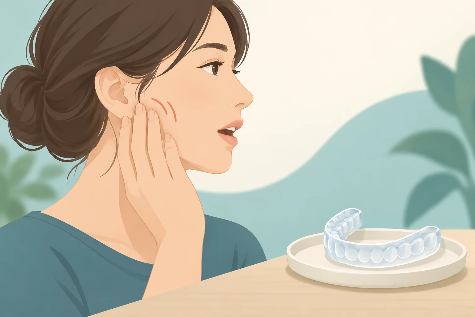 턱에서 딱딱 소리가 나면 스플린트 치료가 필요한가요?